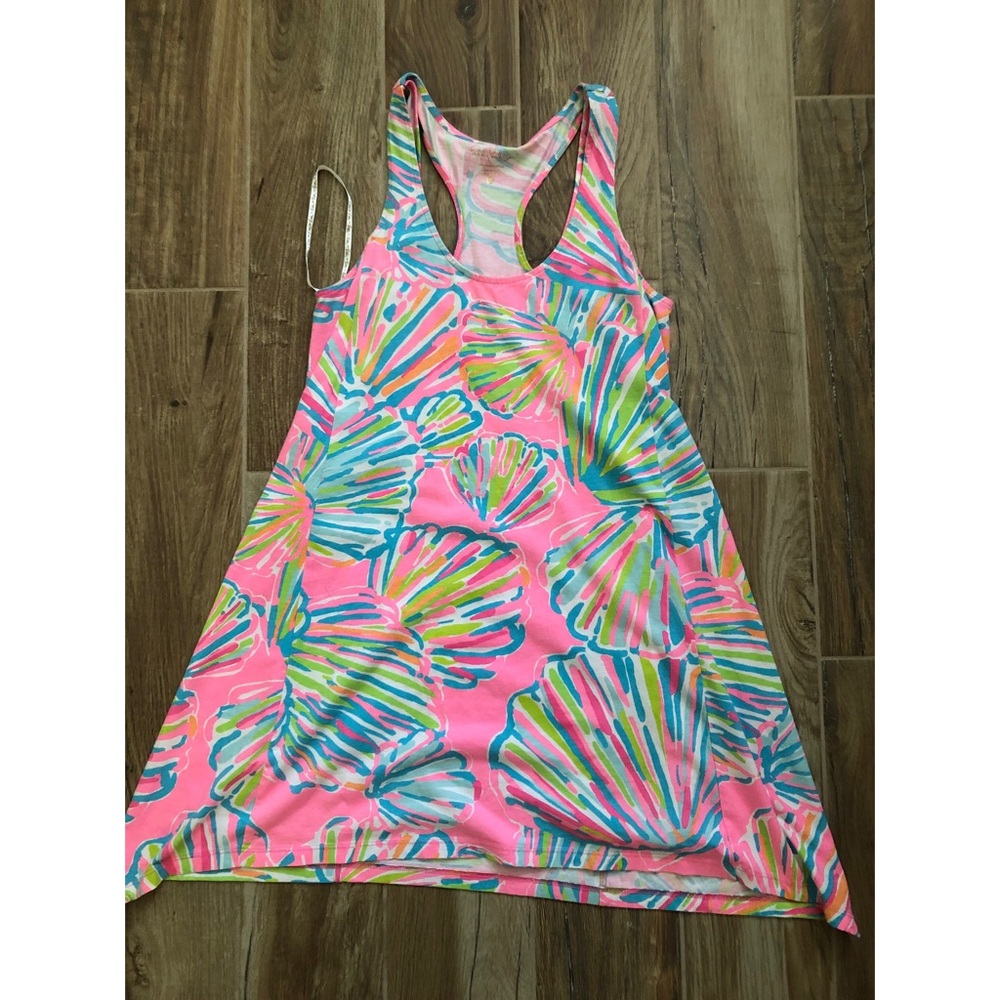 Lilly Pulitzer shell print cotton swing dress